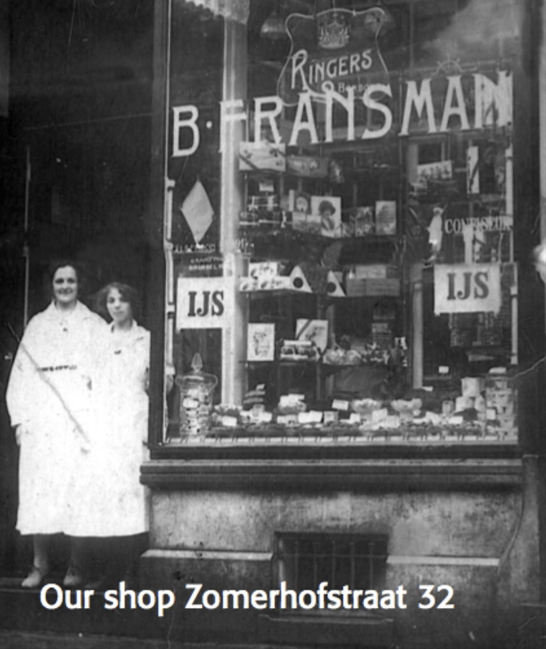 LA Rice grandfather, B. Fransman patisserie in Holland